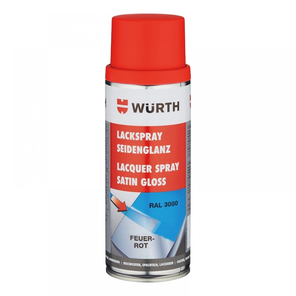 Würth SPREY BOYA RAL3000 ATEŞ KIRMIZISI 400ML