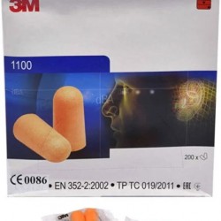 3M 1100 Kulak Tıkacı 200 Çift