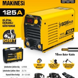  125 A İnvertör Kaynak Makinesi 