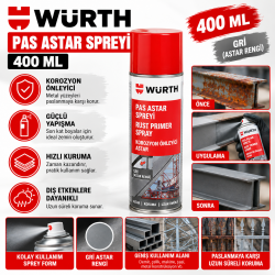  Würth PAS ASTAR SPREYİ 400ML