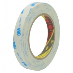 3m Çift Taraflı Beyaz Köpük Bant 15MMX5MT