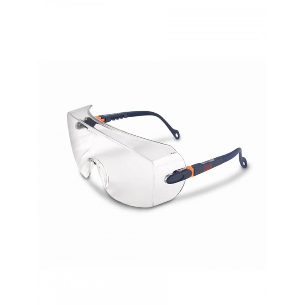 3M 2800 Gözlük Üstü Gözlük 2800 Serisi,Çizilmeye Dayanıklı,Şeffaf Lens