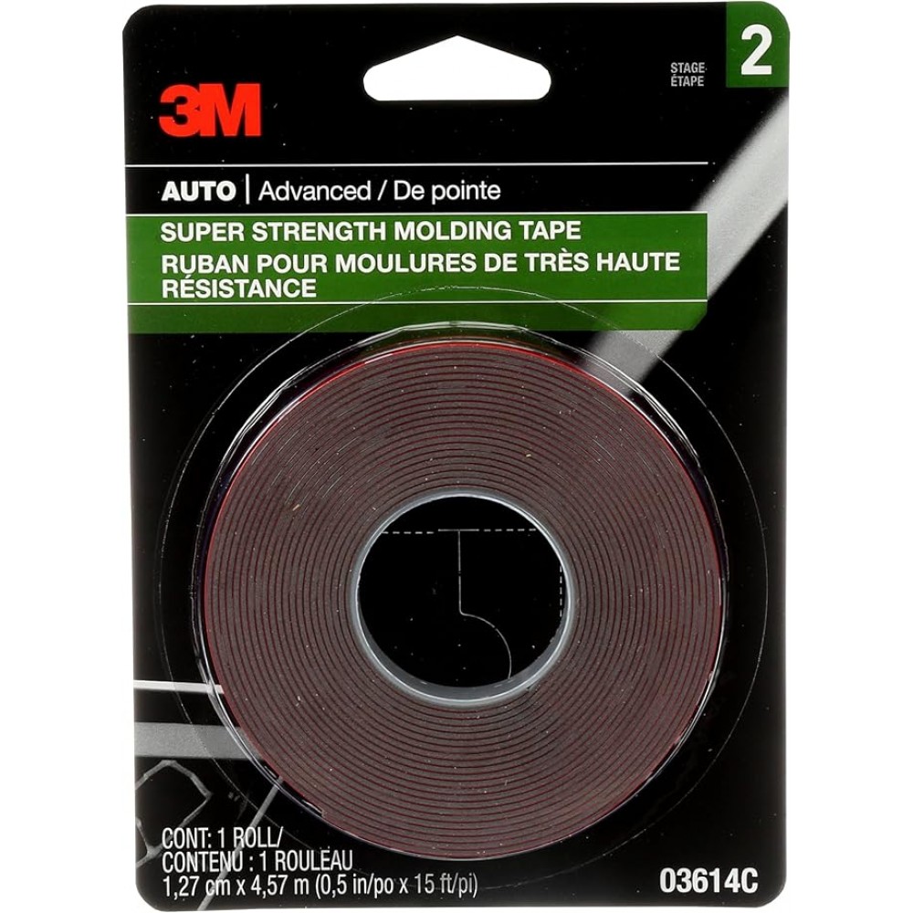 3M 03614 Akrilik Ultra Güçlü Çift Taraflı Bant (1,27cm X 4,6m) 