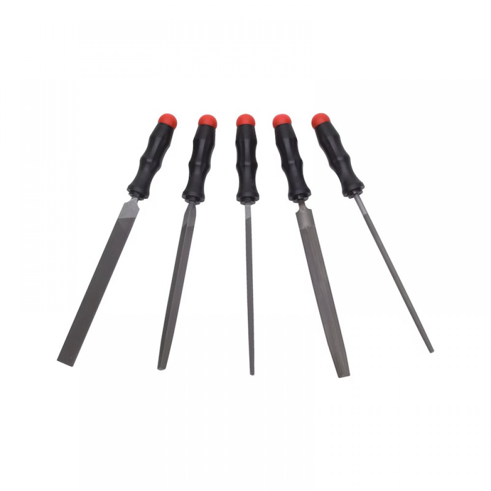 EĞE SETİ-PLASTİK SAPLI-200MM-5PARÇA ZEBRA