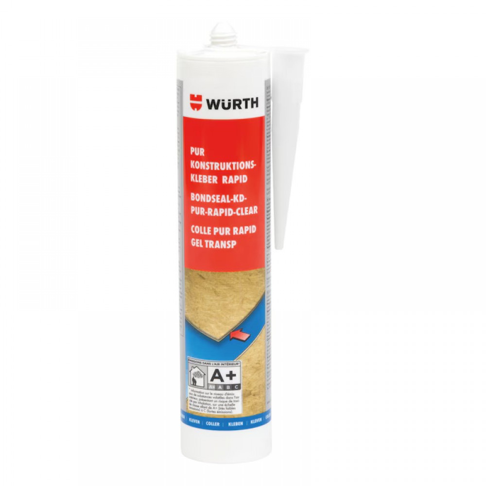 Würth Montaj yapıştırıcısı PUR Rapid  ( 12 ADET ) 