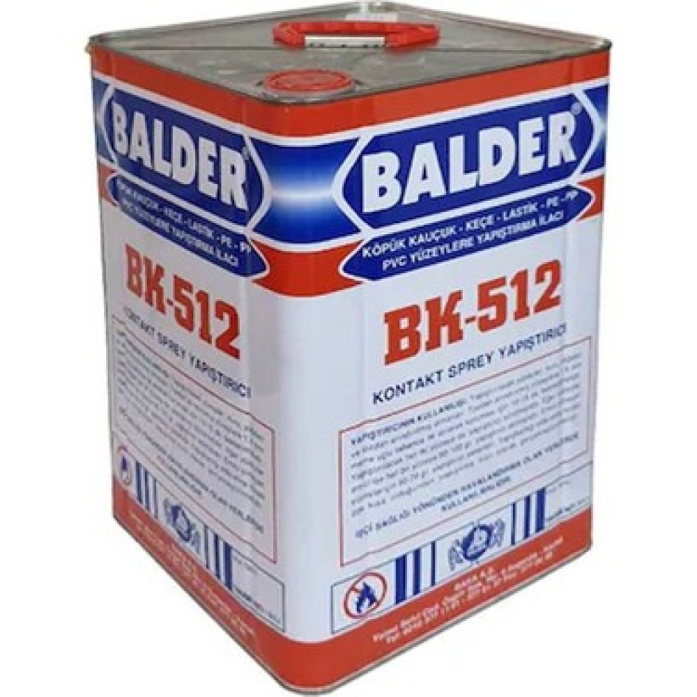 Balder BK 512 Sprey Yapıştırıcı Teneke 16 L