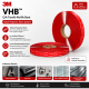 3M™ VHB™ Bant 4910F, Şeffaf, 19 mm x 33 m, 1.0 mm