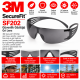 3M SF202 Secure Fit Gri Gözlük 