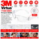 3m Virtua 71500-00001 Çizilmeye Dayanıklı, Şeffaf Koruyucu Gözlük 