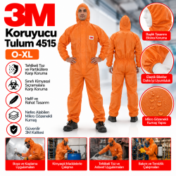 3M™ KORUYUCU TULUM 4515 O-XL 