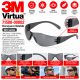 3m Virtua 71500-00002 Çizilmeye Dayanıklı Gri Koruyucu Gözlük