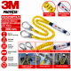 3M Protecta KE5200YX/2 200 cm Elastik Örgülü Emniyet İpli Lanyard Çift Kollu 