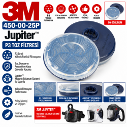 3M 450-00-25P Jupiter P3 Toz Filtresi