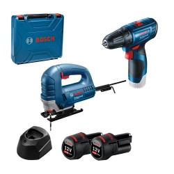 BOSCH GST 8000 E + GSR 120-LI İkili Set