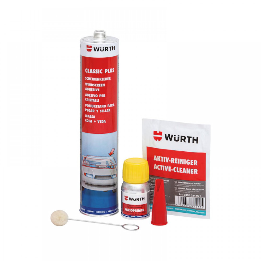 WÜRTH CAM YAPIŞTIRMA MACUNU SETİ CLASSIC PLUS