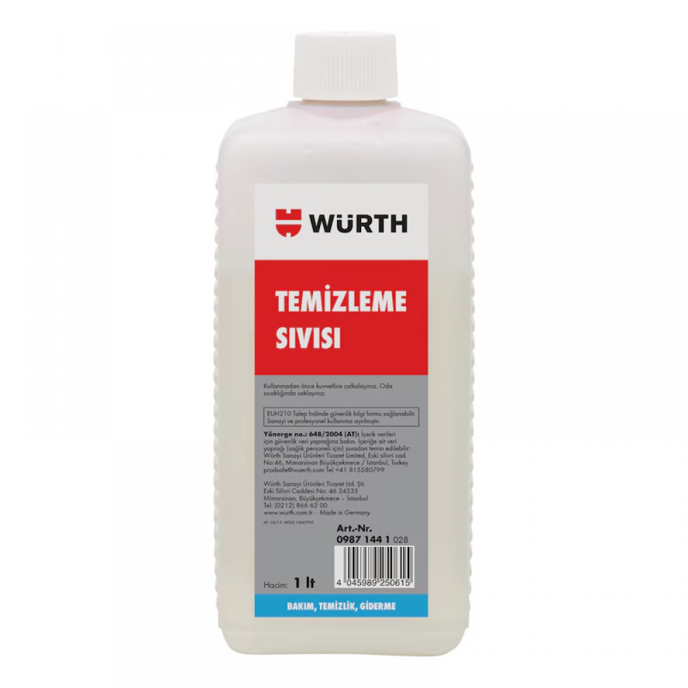 Würth  WELNOX TEMİZLEME SIVISI 1000ML