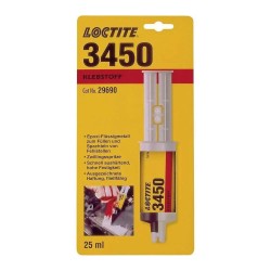 LOCTITE EA 3450 Çelik Dolgulu İki Bileşenli Hızlı Kuruyan Yapıştırıcı 25 Ml 12 Adet