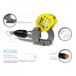 Hidrolik Başlı Giyotin Tipi Kesme XCG55