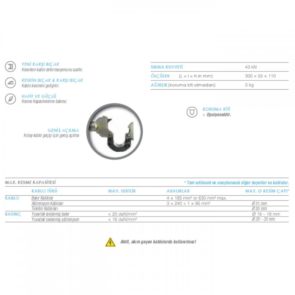 Hidrolik Başlı Giyotin Tipi Kesme XCG55
