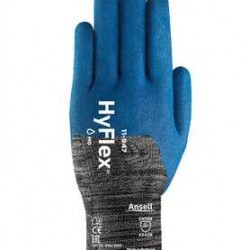 Ansell Hyflex 11-947 Kesilme ve Aşınmaya Dirençli Yağ Tutmaz İş Eldiveni  (Paketi 10 Adett ) 