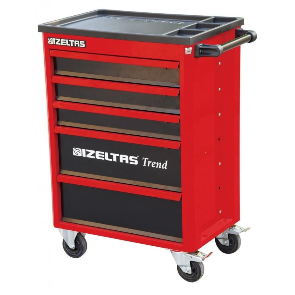 İZELTAŞ Trend Seri Takım Dolabı 5 Çekmeceli (Dolu) - 93 Parça