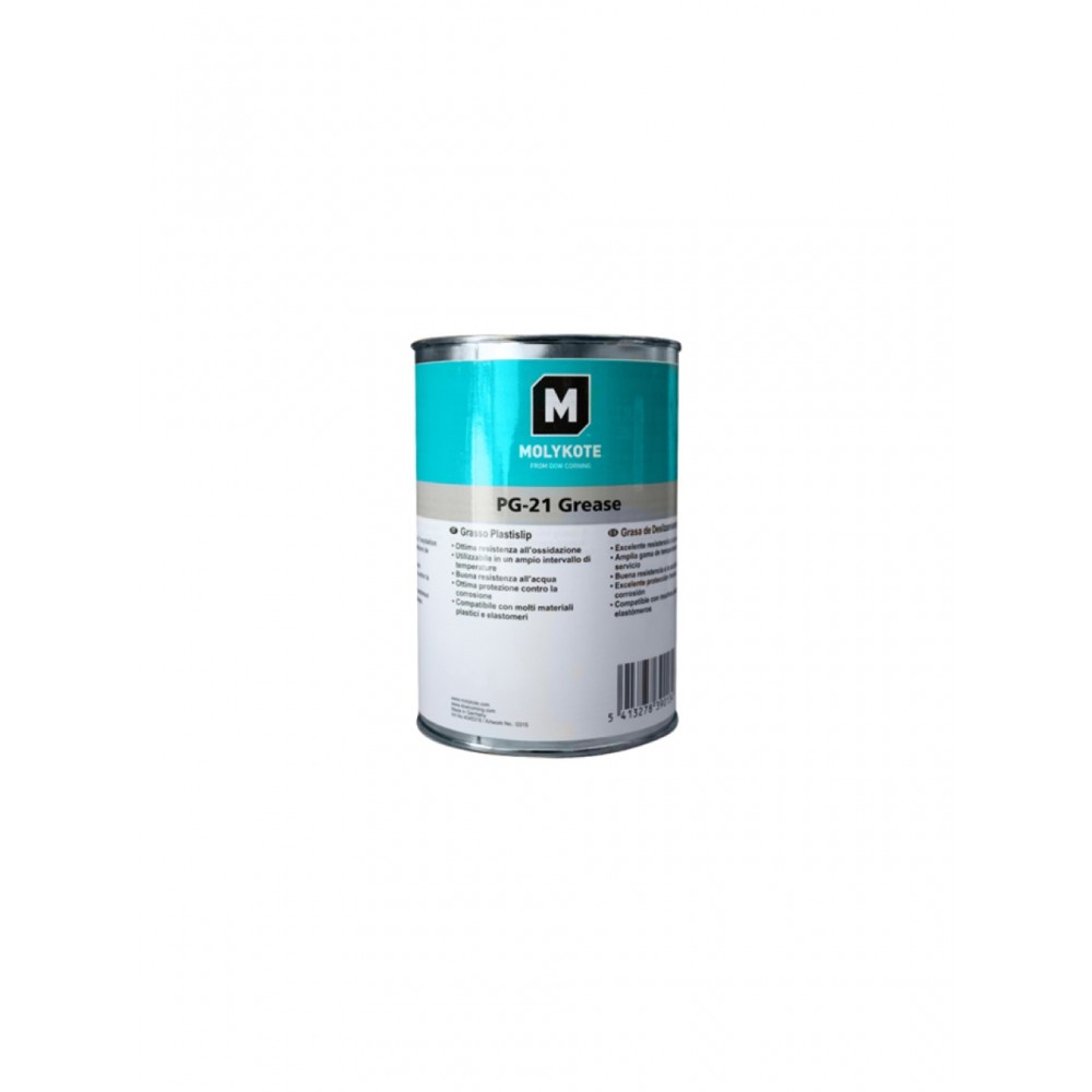 Molykote PG-21 Sentetik (Silikon) Baz Yağlı Beyaz Gres 1 Kg 6 Adet