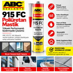 ABC 915 FC Poliüretan Mastikleri