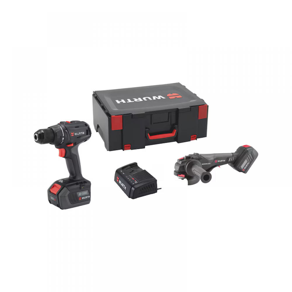  Würth  ABS 18 COMPACT 2-in-1 M-Cube kutu seti, 5 parça