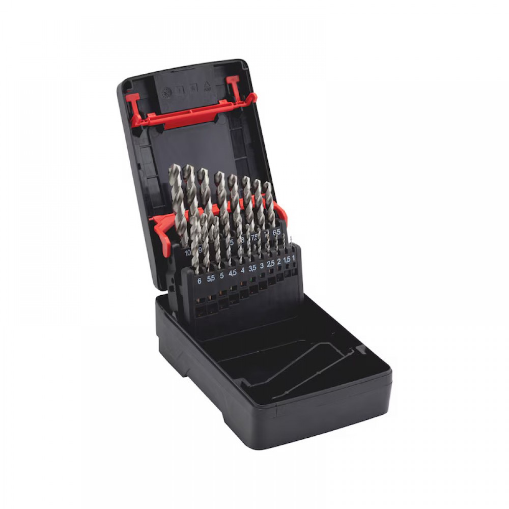 Würth Twist drill bit HSCo DIN 338 OXID 19 pcs Syska