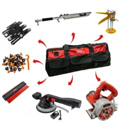 40 Parçalı Seramikçi Seti Bez Çantalı ROX 0170