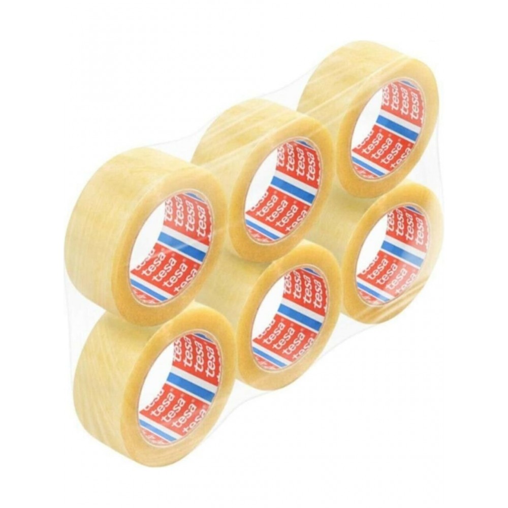 Tesa (Alman) Koli Bandı 45X100 Şeffaf Kauçuk 4263 60'lı Koli