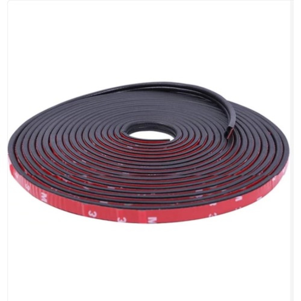 3m Oto Kapı Kaput Ses Toz Yalıtım Fitili  Siyah Renk Kendinden Yapışkanlı 48 Adet