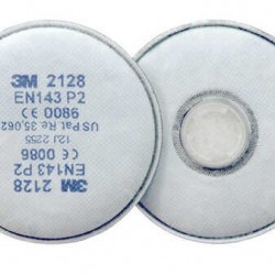 3M 2128 P2 Ozon, Organik, Asit Gazı Filtresi 12 Çift