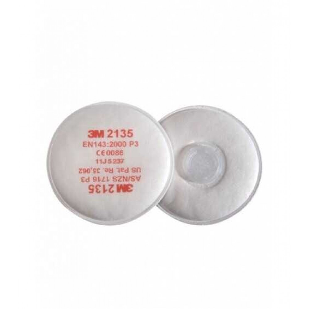3M 2135 P3 Toz Sis Duman Filtresi 12 Çift