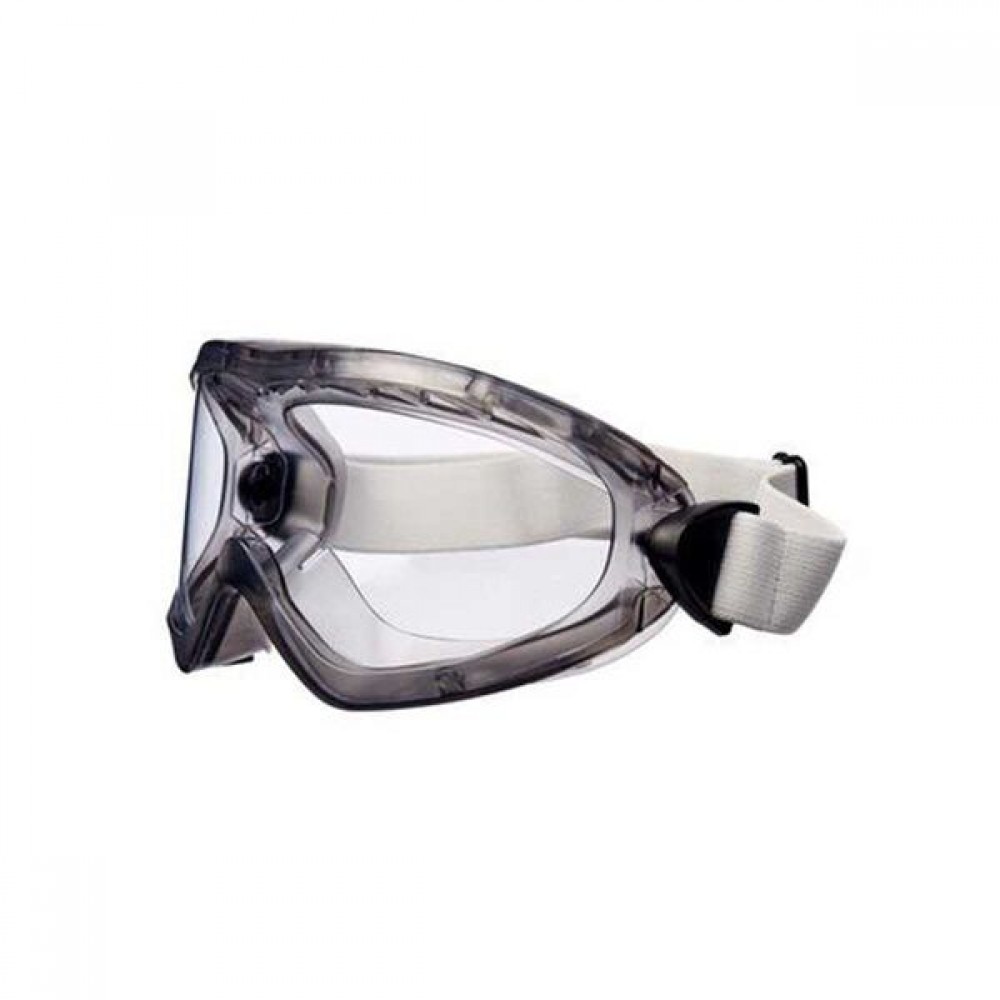 3M 2890A Şeffaf Google Ventilli AS/AF Kimyasal Koruyucu Güvenlik Gözlüğü 24 Adet