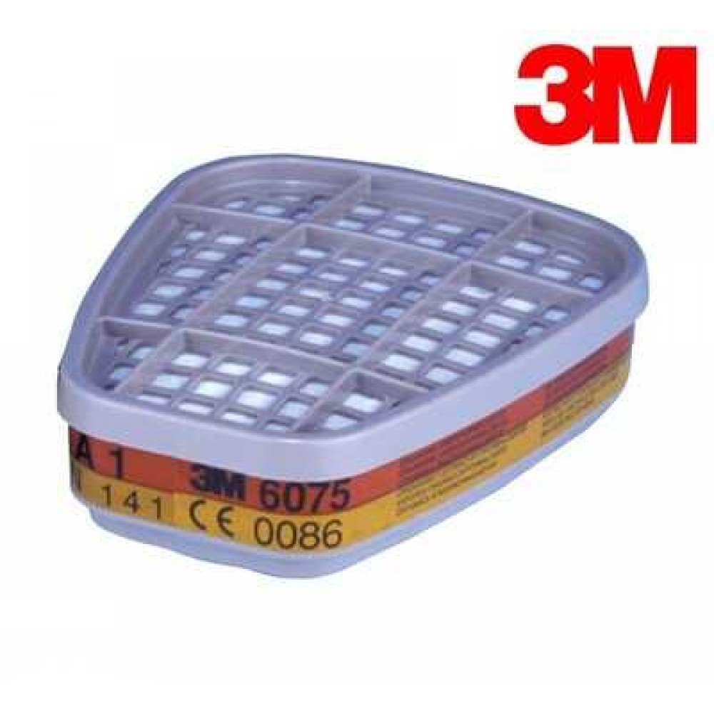 3M™ 6075 Formaldehit Ve Organik Buharlar İçin Kartuş Filtre 2 Çift