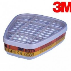 3M™ 6075 Formaldehit Ve Organik Buharlar İçin Kartuş Filtre 2 Çift