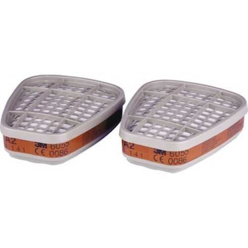 3M 6055 Gaz ve Buhar Filtresi 2 Çift