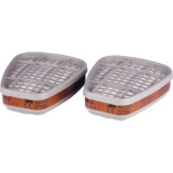 3M 6055 Gaz ve Buhar Filtresi 2 Çift