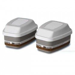 3M 6098 AX P3 Gaz Filtresi 2 Çift