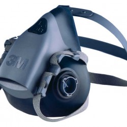 3M 7501 Yarım Yüz Maskesi (Küçük Boy) (Filtresiz)