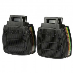 3M D8059 Secure Click Dual Flow Gaz ve Buhar Filtresi 2 Çift