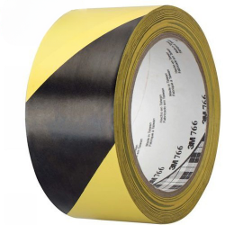 3M 766İ Vinil Bant 50Mmx33M Sarı-Siyah 