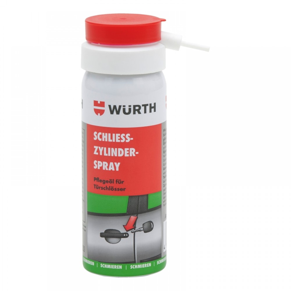WÜRTH KİLİT-SİLAH YAĞLAMA SPREYİ (KİLİT SİLİNDİRİ) 50ML 12 ADET