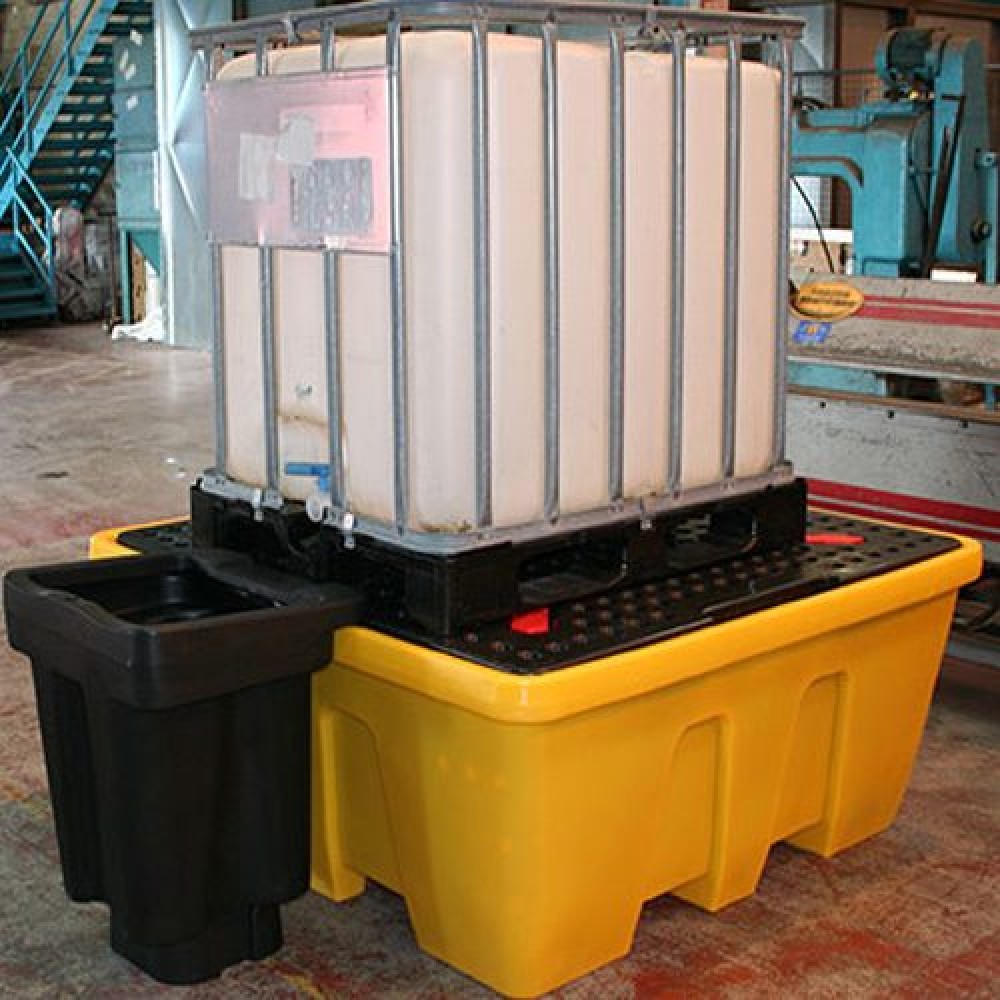 Tekli Ibc Paleti Sarı-Siyah 1260 LT