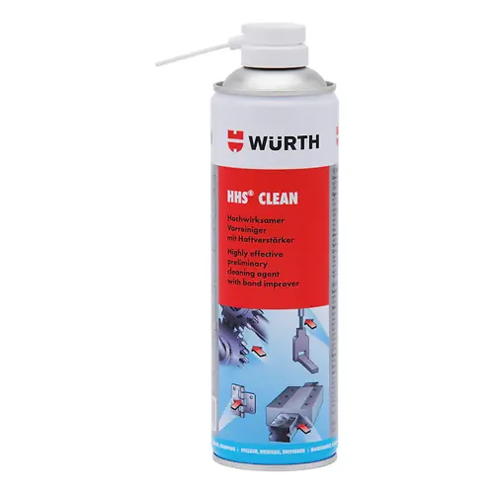 WÜRTH HHS GRUBU ÜRÜNLERİ ÖN TEMİZLEYİCİSİ HHS® CLEAN 500 ML ( 12 ADET )