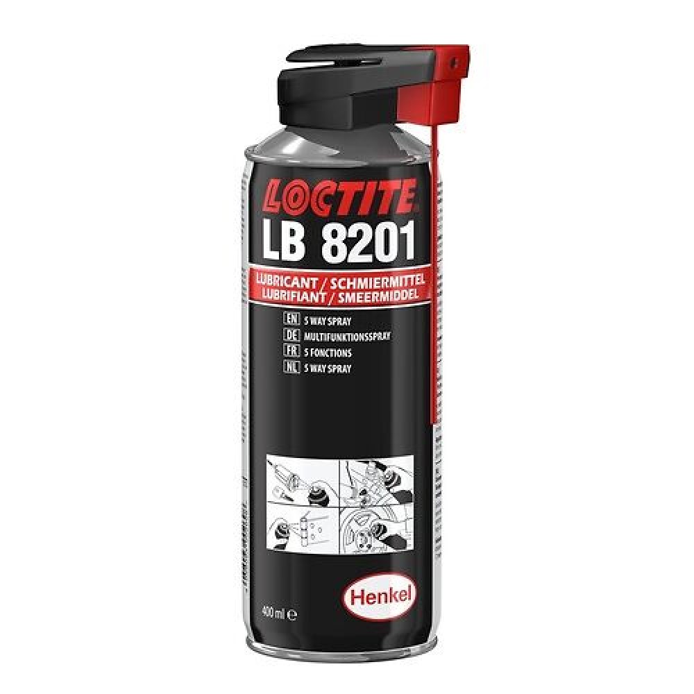 LOCTITE LB 8201 ÇOK AMAÇLI YAĞLAYICI SPREY 400 ML 12 Adet