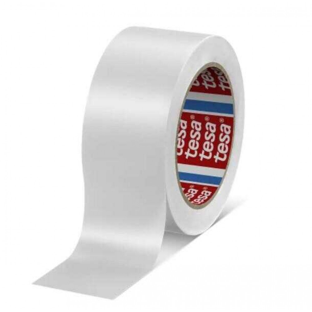 Tesa 60760 Yer İşaretleme İkaz Bandı Beyaz 50mm x 33mt 36 Adet