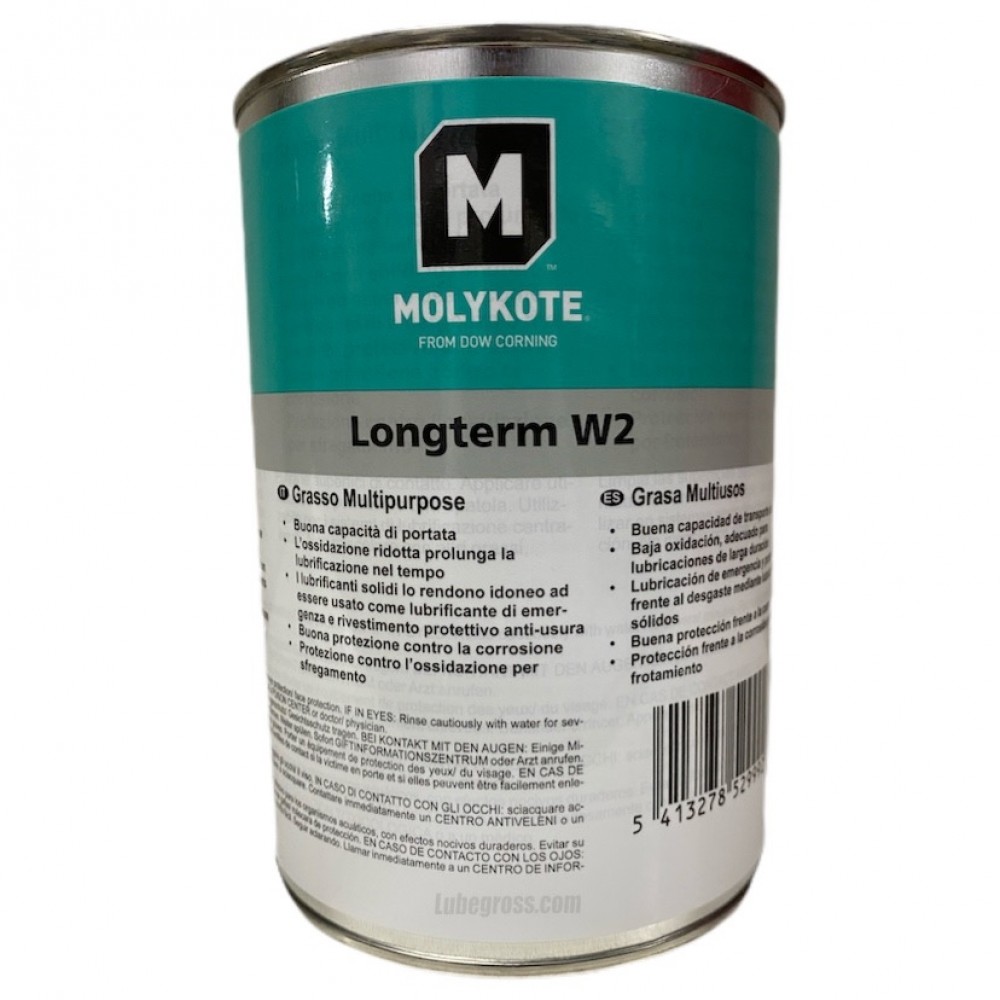 Molykote Longterm W2 Beyaz Gres 1 Kg 6 Adet