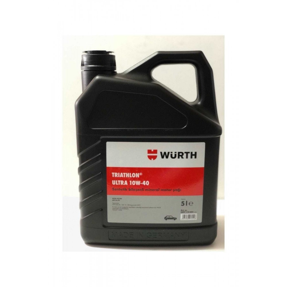 Würth 10w40 Motor Yağı 5 Lt